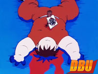 L'Homme-Loup tué par Tambourine dans l'anime