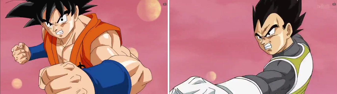 L'entraînement de Son Gokū et Vegeta auprès de Whis, épisode 020 de Dragon Ball Super
