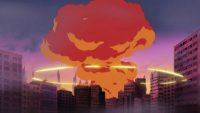 L'explosion des Dorakiyans sur la planète