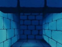 Les couloirs de la base secrète sont identiques à ceux du château de Pilaf